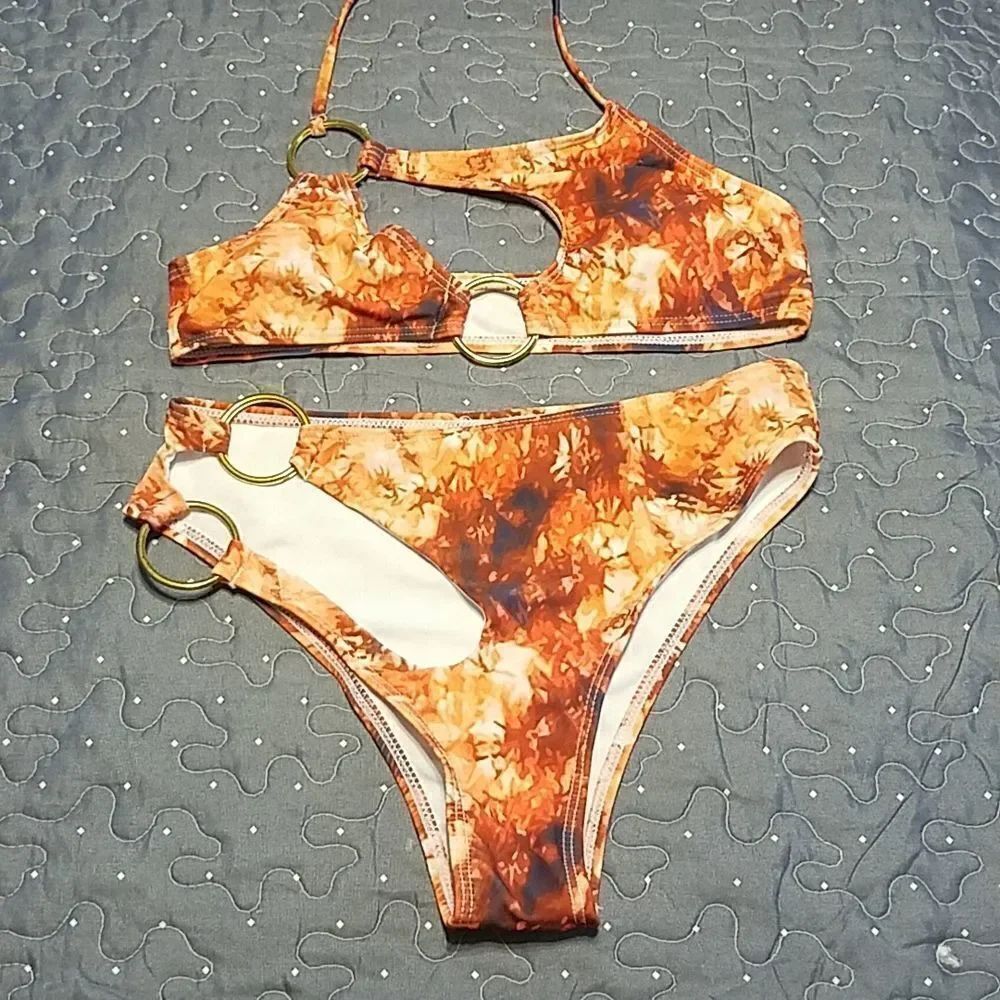 Orange bikini size small